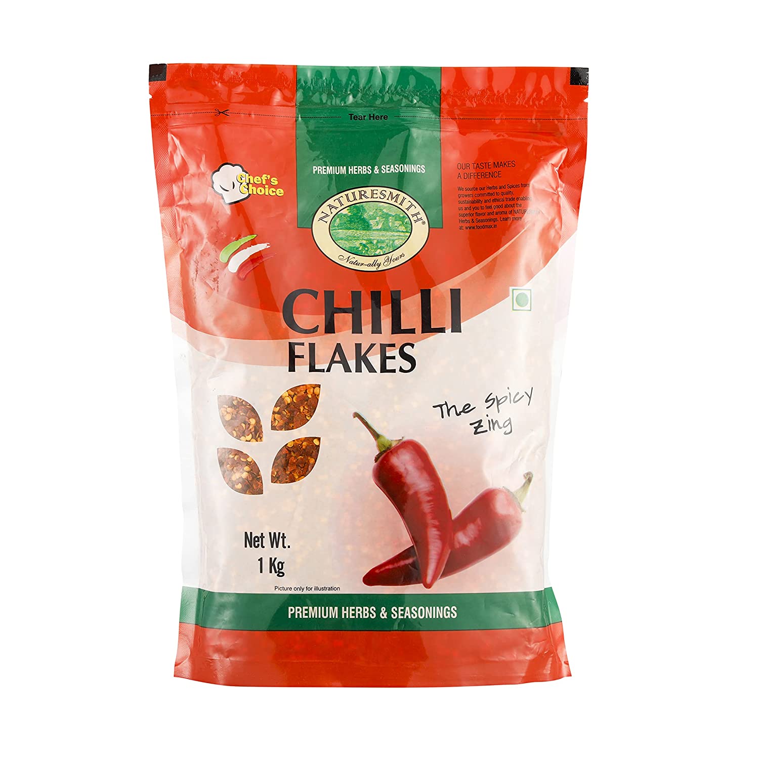 dried chilli flakes