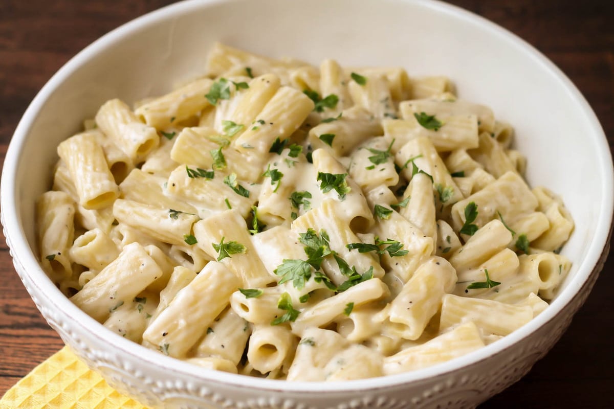 White Sauce Italian Pasta Recipe Make White Sauce with Pasta