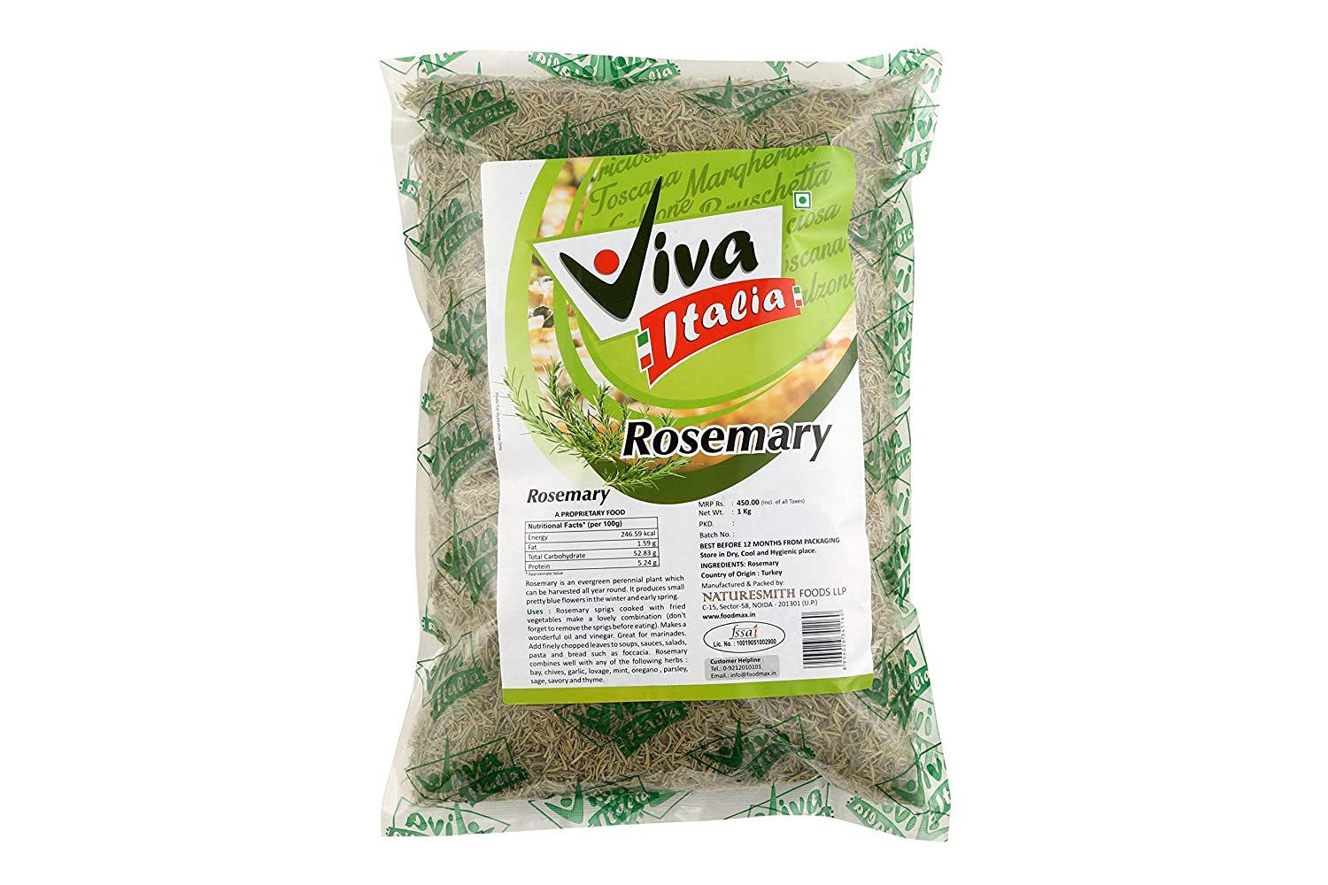 Viva Italia Rosemary, 1Kg